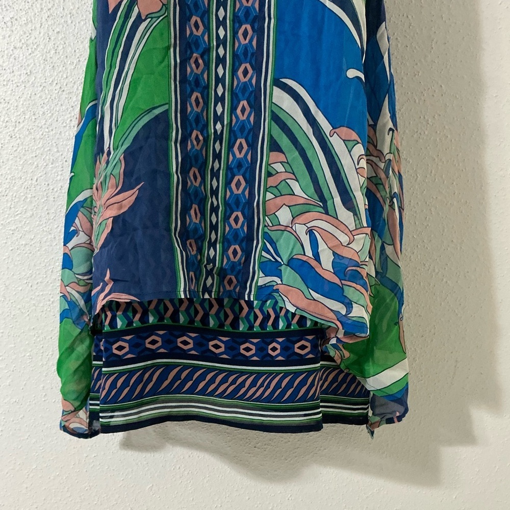 Anthropologie Maeve layered silk dress size small - Picture 4 of 10